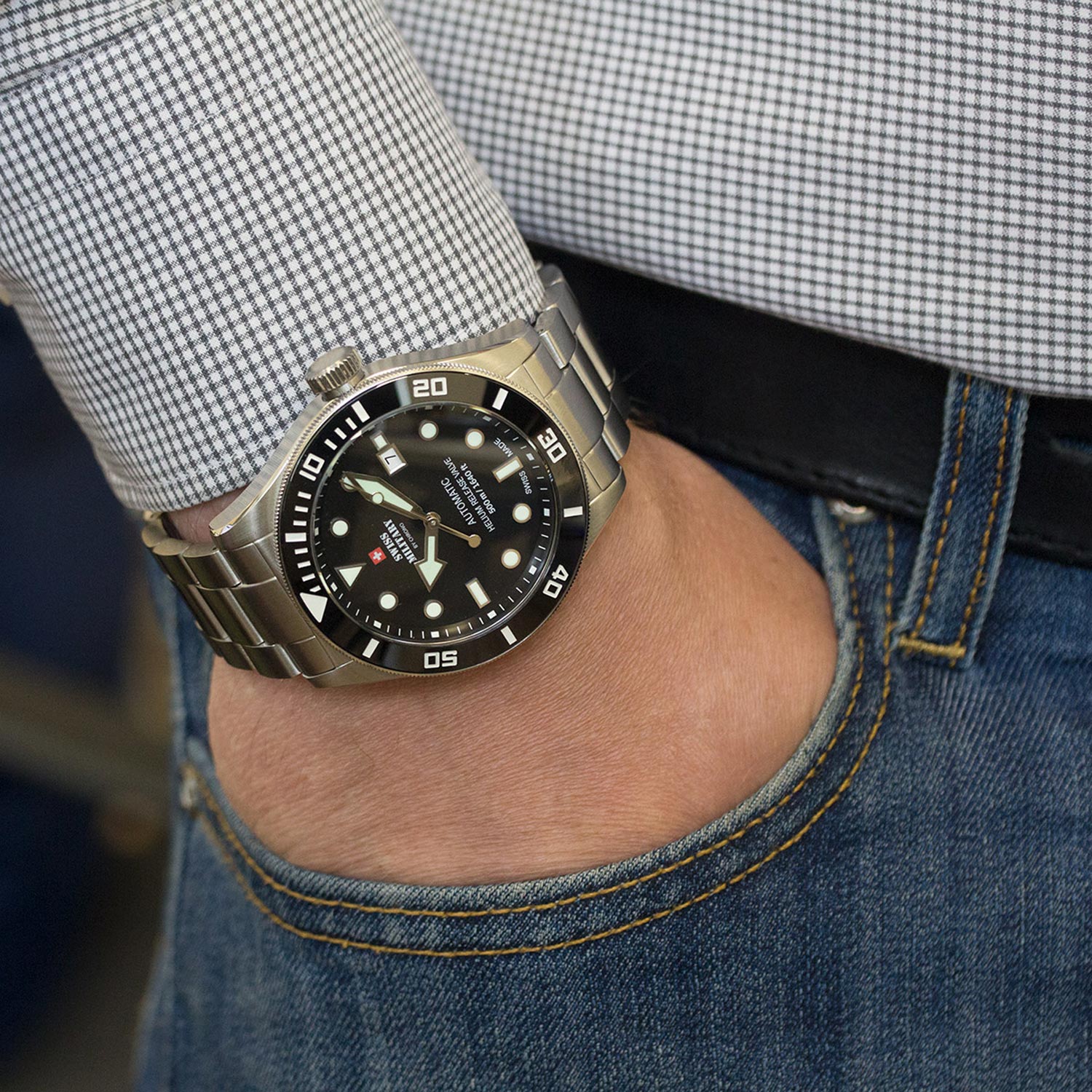 Swiss Military SMA34075.01